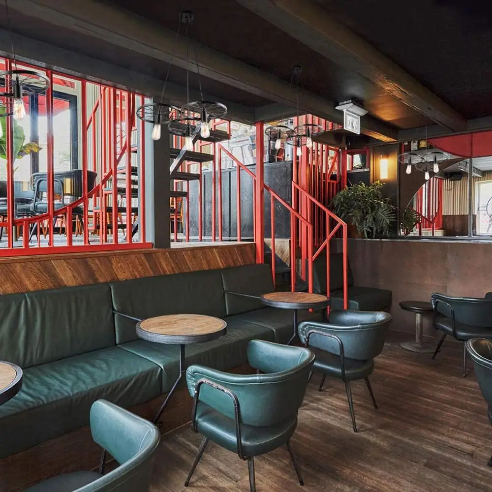 Промышленный подвесной светильник с 3 головками винтажный в деревенском стиле