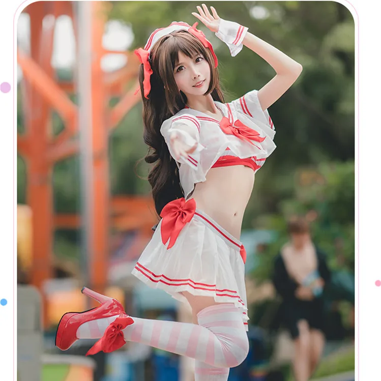 Бесплатная доставка костюм для косплея девочек Idolmaster Золушка Узуки шимамура