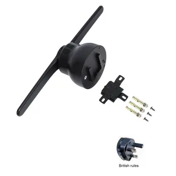 

New WIFI Connection 3D Hologram Advertising lichtbak Display Led Fan Holographic Imaging Naked Eye Led Fans Advertisement Player