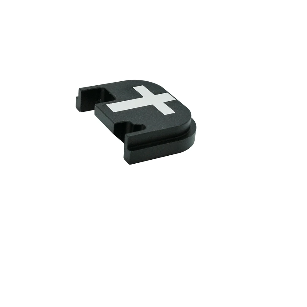 Cross Hot Glock Rear Cover Plate for Glock Gen 1 2 3 4 Fits All Models Glock 9mm 10mm.357.40.45 Except G42 or G43 Free Shipping - Цвет: Cross