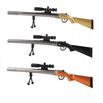 

1 Pcs Creative Game Gun Pens Sniper Rifle Gel Pen Neutral Pen 0.5mm for Writing Gifts Kids Toys Pen Novelty Stationery Supplies