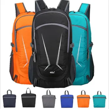 

NEW Sports Foldable Backpack 40L Hwjianfeng 531 Portable Bag Nylon Outdoor Running Hiking Cycling Backpack