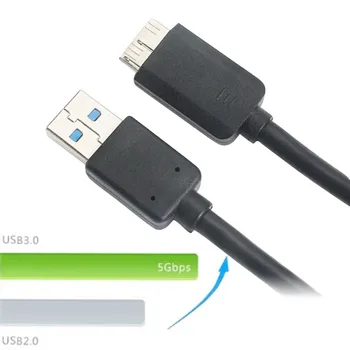 

New mini USB3.0 Data Sync Charging Cable 45CM USB 3.0 miniUSB Cable for HD PC USB Mobile Hard Disk Connection Line