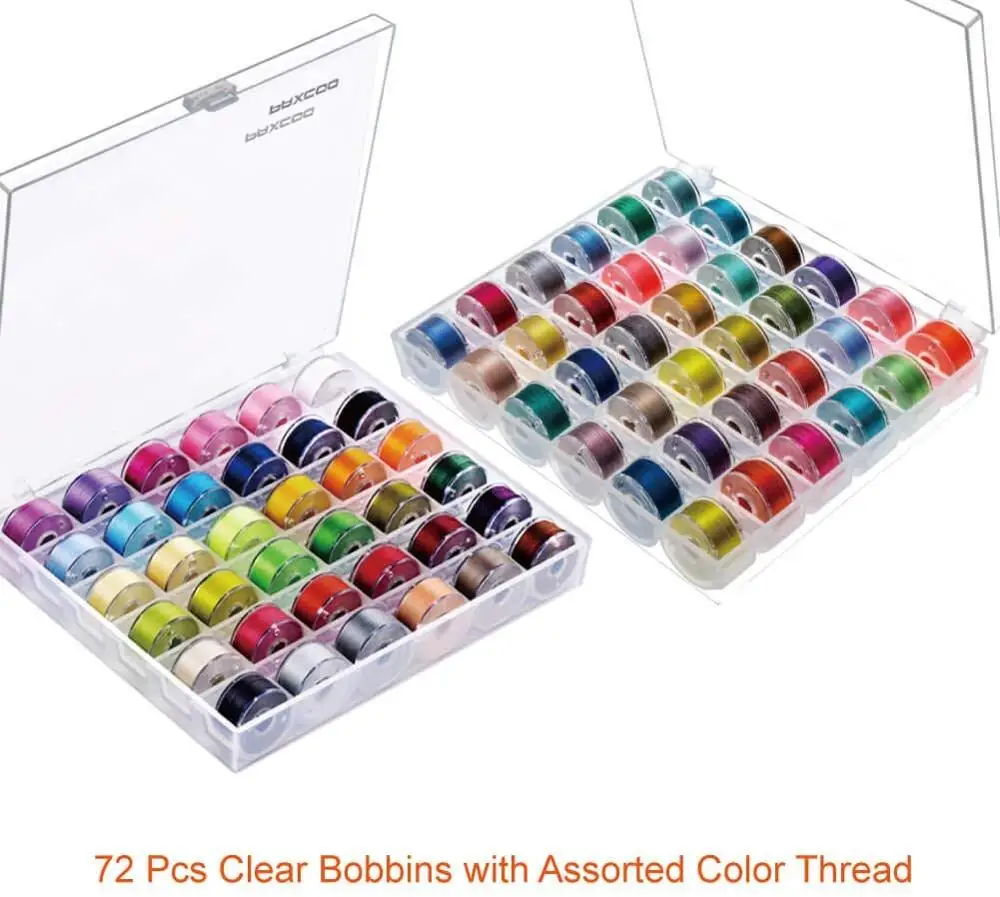 Чехол-органайзер Ceeyali Bobbin с 72 цветными нитями для шитья Brother Singer Babylock Kenmore janomeeyali Bobbin чехол Org