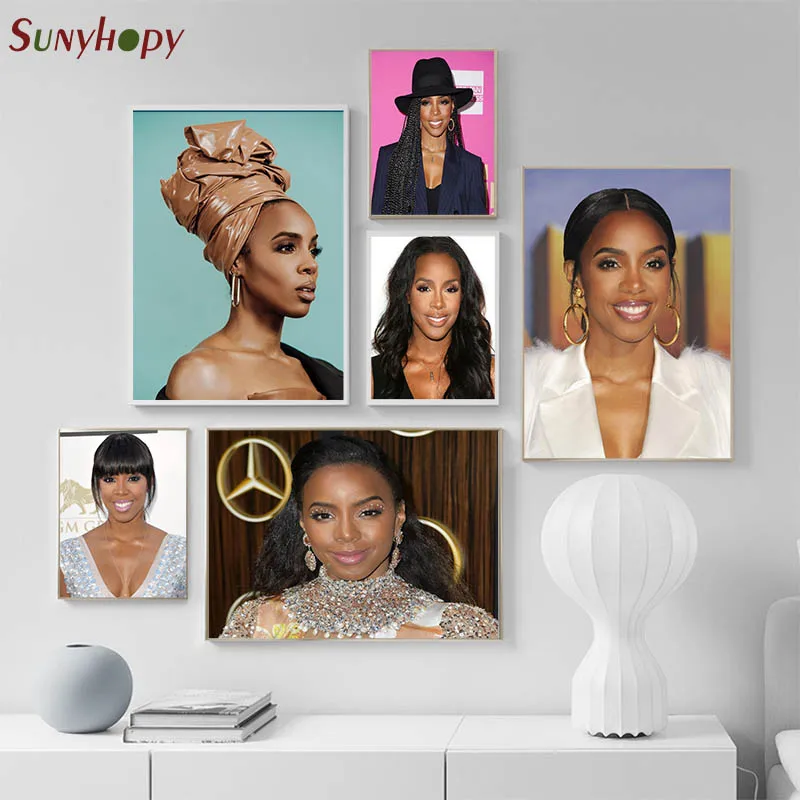 Постер на заказ Келли роулэнд холст постер искусство фототкань настенный печать