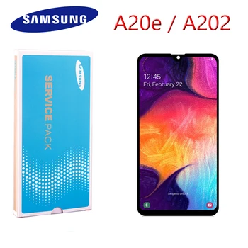 

Original LCD Screen For Samsung A20e LCD A202 lcd display For Samsung A202 A202F A202DS LCD Screen Touch Digitizer Assembly