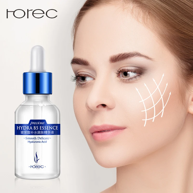 ROREC Гиалуроновая кислота отбеливающая лицевая Сыворотка для лица против