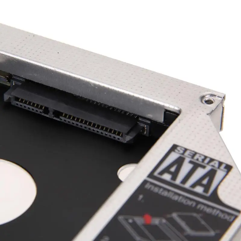 12,7 мм второй SATA компьютер жесткий диск адаптер отсек Caddy для 2,5 дюймов SATA HDD SSD чехол