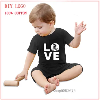 

Love Mountain Biking - I Love MTB Mountain Bikers Gift T-Shirt_vectorized Unisex Baby Short Sleeve Rompers Jumpsuit Infant