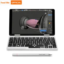 Один Нетбуки 7 дюймов металлический корпус ips Экран лицензии ОС Windows 10, 8GB 128GB SSD один влейте 1S карман для ноутбука с защитой от отпечатков пальцев BT