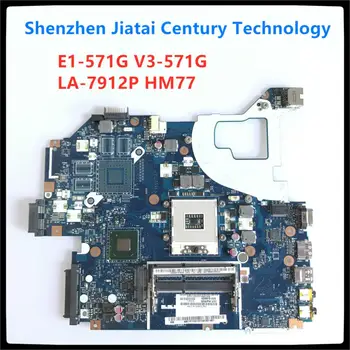 

Q5WV1 LA-7912P mainboard For Acer E1-571G V3-571G V3-571 E1-531 Laptop motherboard Q5WVH SLJ8C HM77 NB.Y1111.001 100% full test