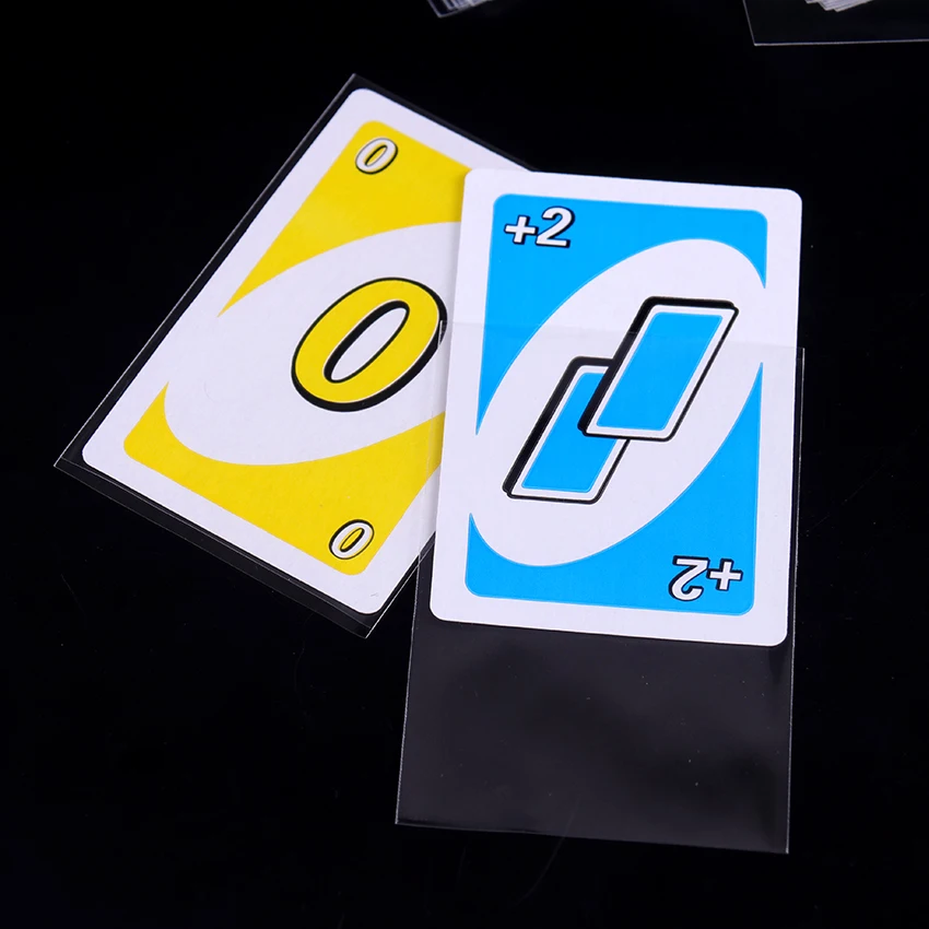 100PCS Card Sleeves Magic Board Game Tarot Three Kingdoms Poker Cards Protector Magical Gathering Board Game Accessories