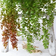 Simulation Grass Artificial Flower Branch Green Plant DIY Home Wedding Garden Decor Photo Props Pastoral Style Party Supplies