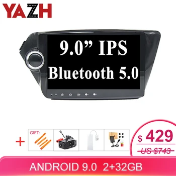 

YAZH 9 inch Android Car GPS Navigation for Kia Rio K2 2011 2012 2013 2014 2015 2 din car radio stereo bluetooth no dvd player