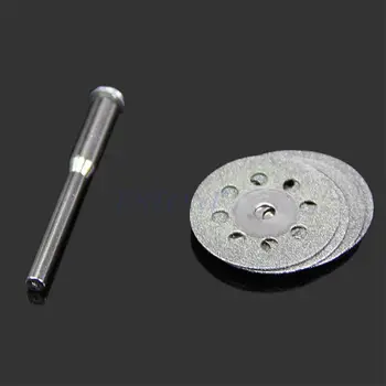 

5PCS Mini Sharp 22mm Tools With A Rod Rotary Diamond Cutting Discs Disks G8TB