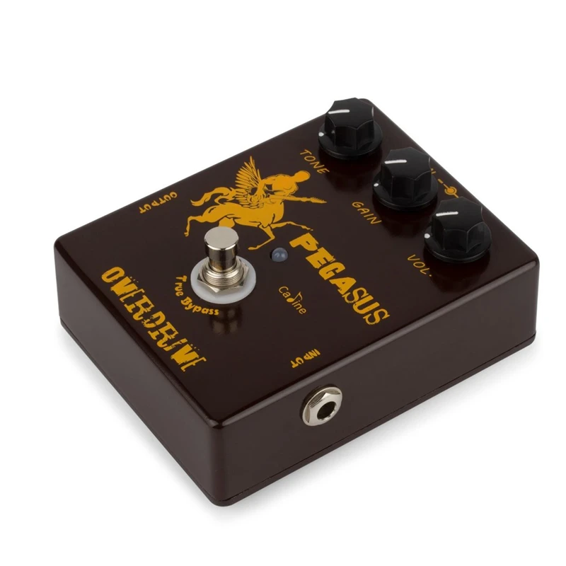 Pedal de Efeitos Caline Pegasus Overdrive Guitarra Klon Centaur Simulação Acessórios Cp-43 - Image 4