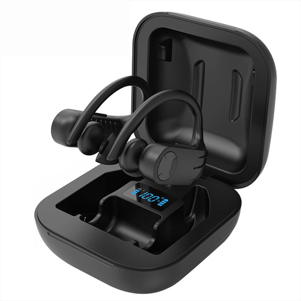 

Bluetooth Earphone Led Wireless Headphones TWS Stereo Earbuds Handsfree Phone Gaming Headset For Apple Xiaomi Android