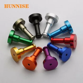 

7 Colors Space Aluminum Multi-colo Wall Hook Nail Free Bathroom Kitchen Towel Hook Bag Key Hooks Round and Square Clothes Hook