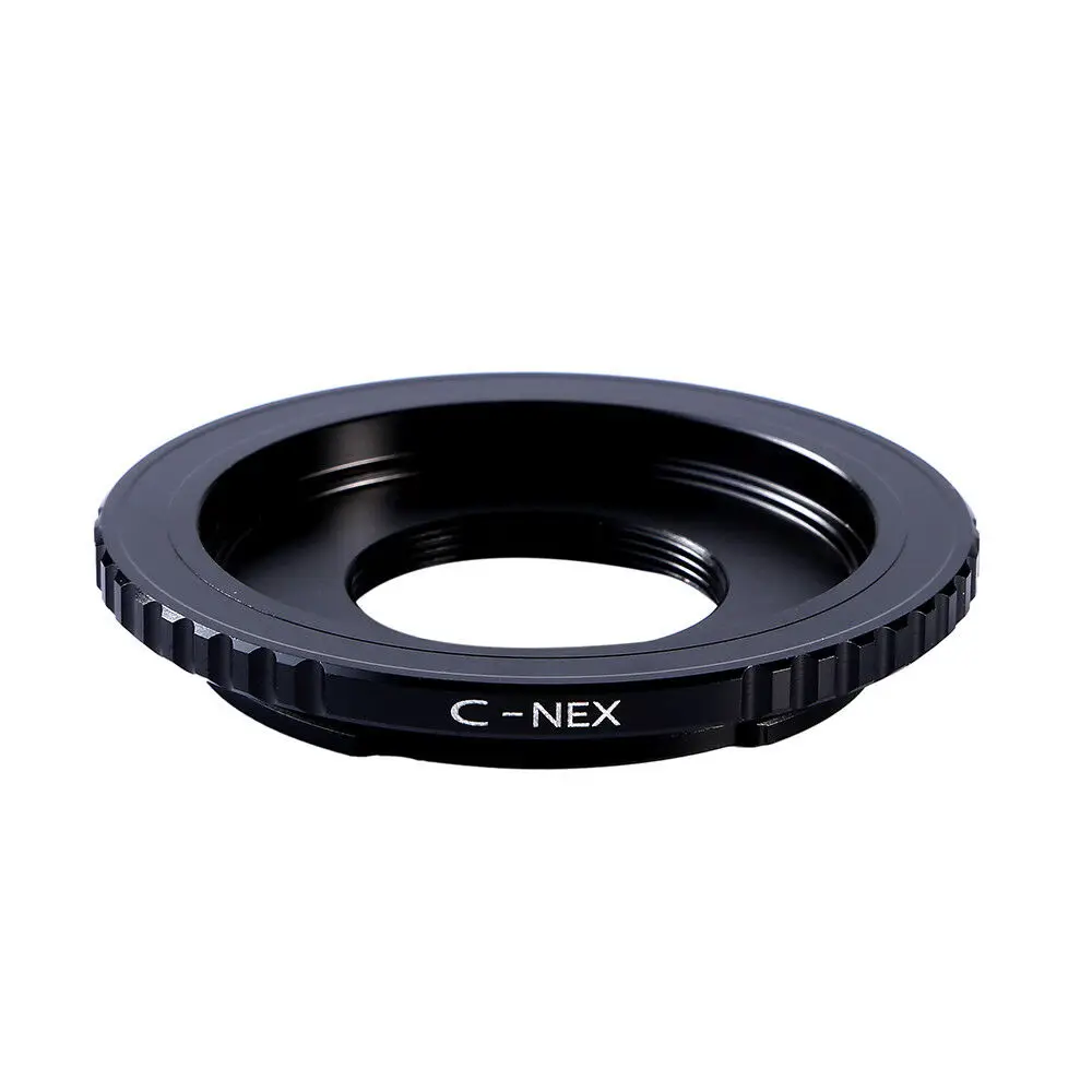 Адаптер K & F с крышкой объектива для крепления C к Sony NEX E mount Alpha A6400 A6300 A7R2 A3000 A7R3 A7R A6000