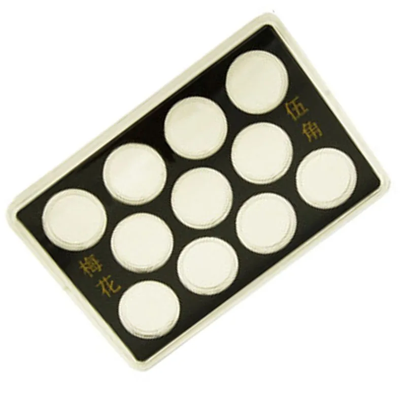 

1*Coin Display Box Coin For Collecting Coins Display Holder With 11 Small Inner Round Boxes Collection