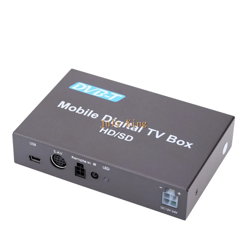 Автомобильный цифровой ТВ ресивер DVB T (HD/SD) HDMI автомобильный тв тюнер с поддержкой
