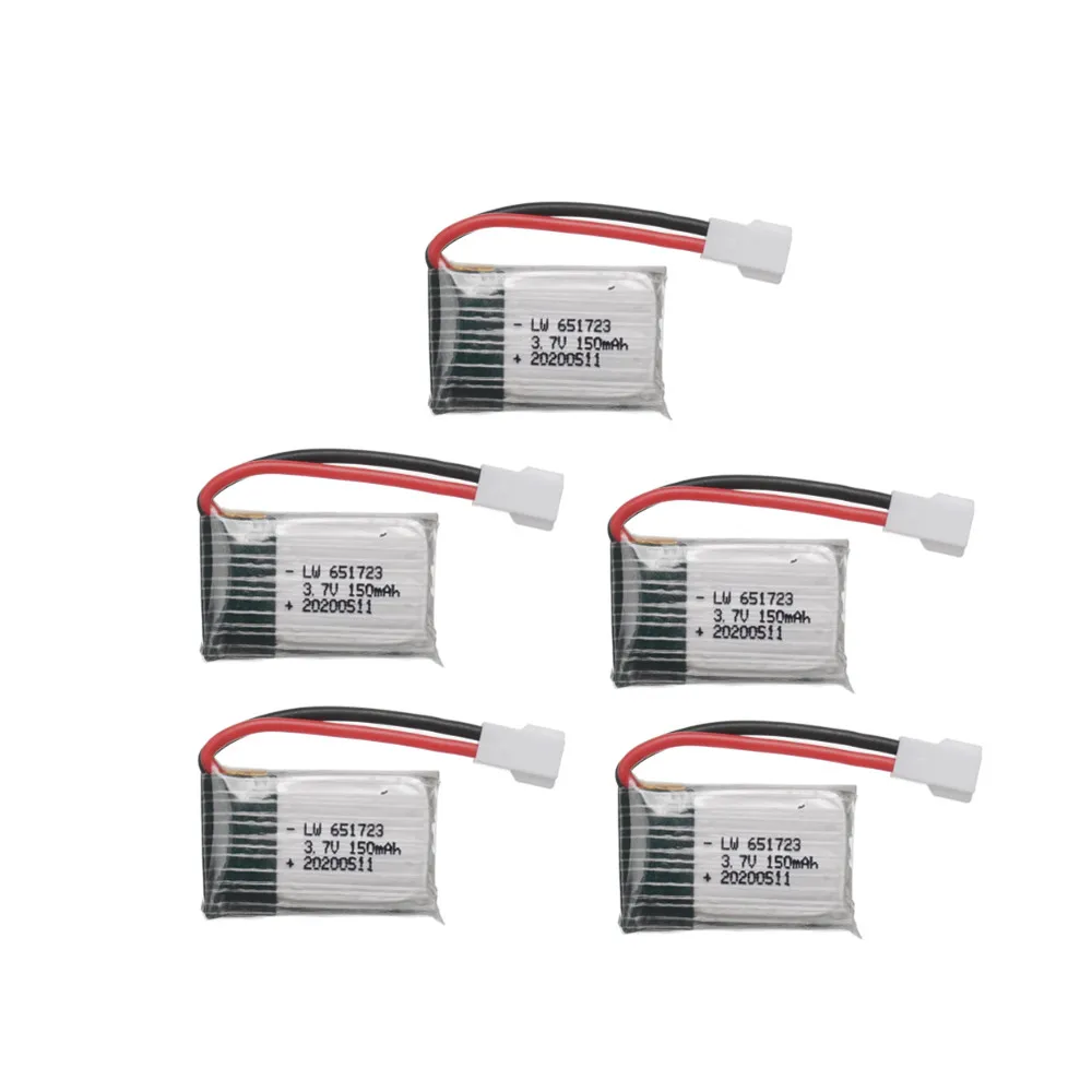 

Original Battery 3.7V 260mAh Lipo Battery for Eachine H8 JJRC H8 Mini RC Quadcopter drone part wholesale 5Pcs Battery