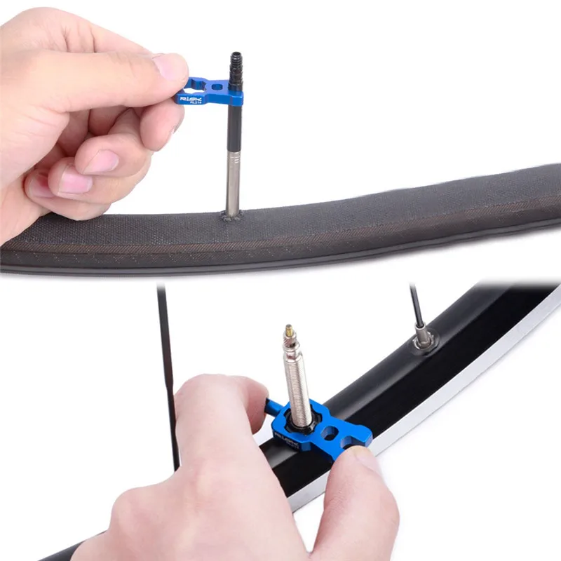 remove presta valve core with pliers