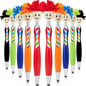 

Mop Topper Pens Screen Cleaner Stylus Pens 3-In-1 Stylus Pen Duster for Kids and Adults (20 Pieces)