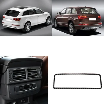 

Car Rear Air Vent Outlet Frame Cover Trim Carbon Fiber Decor Replacement for Q7 SQ7 4M 2016-2019
