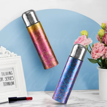 

Multicolor New 250ML Pure Titanium Insulated Thermos Thermos Thermos Coffee Cup Simple Fashion Thermos Non-Stainless Steel
