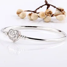 Оригинальные моменты гральдическое кружево зачарованное Сердце застежка змея браслет подходит бусины из стерлингового серебра 925 браслет Diy ювелирные изделия