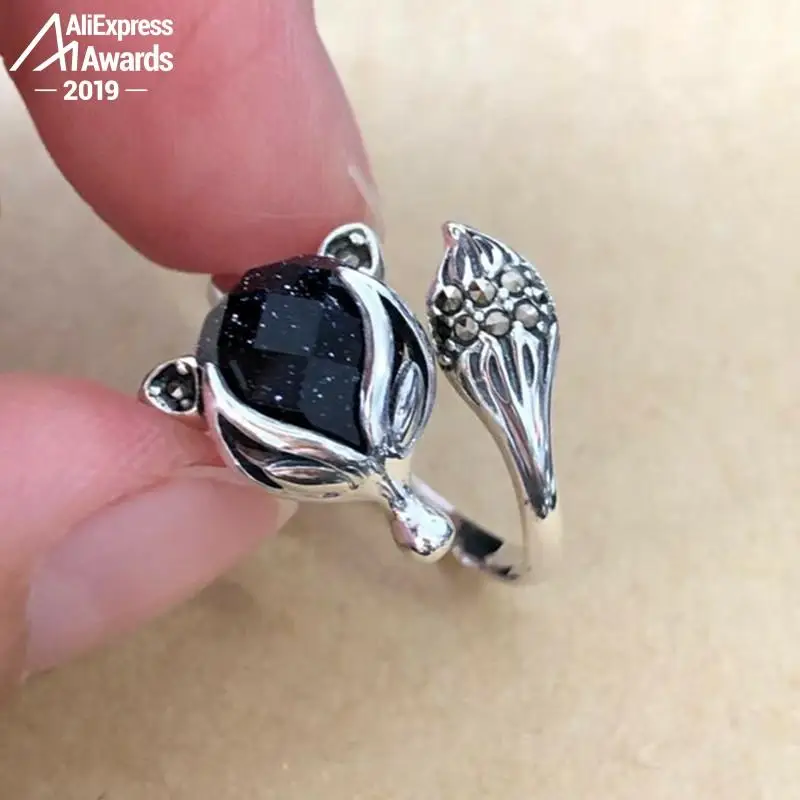 Billige NICHT GEFÄLSCHTE Polen S925 Feinen Antiken shop Ring Sapphire Ring Frauen Chinatown kunst handwerk Artisan Baltischen Edelstein Lazuli