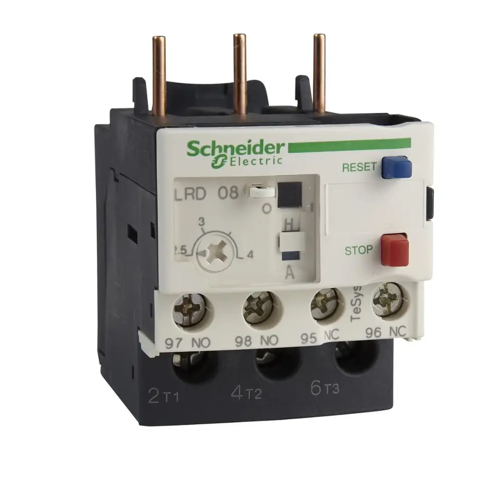 Реле тепловой перегрузки TeSys D LRD08 LRD08C LR D08C 2 5 4A|tesis| |
