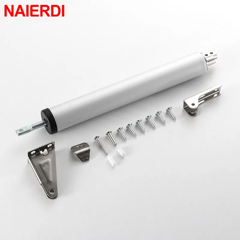 NAIERDI Soft Close Automatic Buffer Door Closer,Aluminum Alloy Door Closer,Adjustable Buffer Force,Load Up To 35kg Hardware