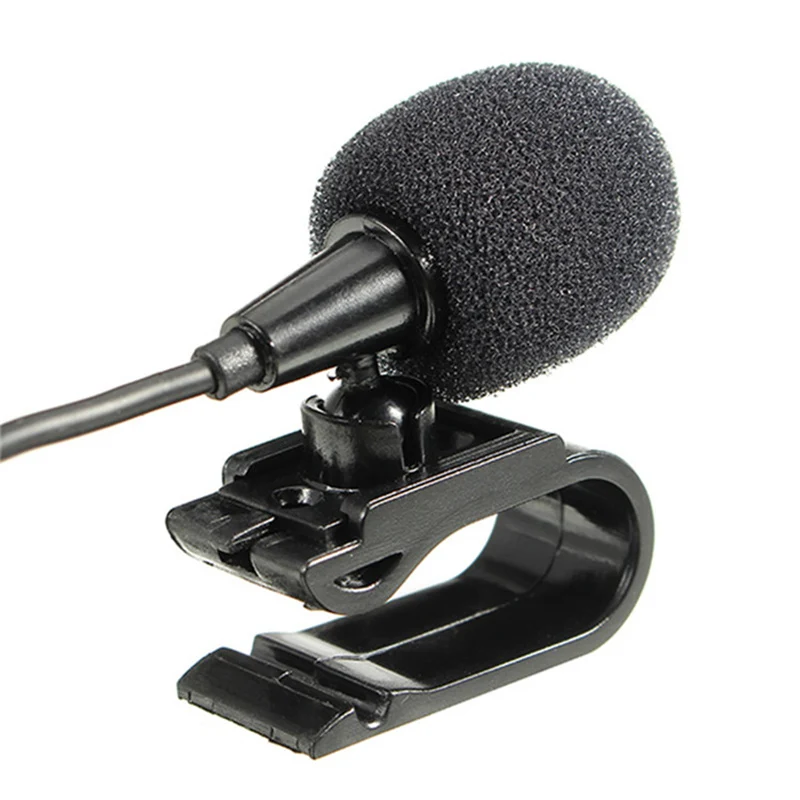 2,5 мм 3,5 мм для использования в автомобиле микрофон всенаправленный Внешний gps Bluetooth навигатор микрофон 150 см воротник петличный микрофон 20шт