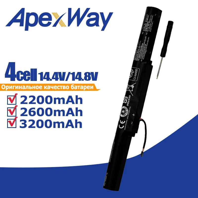Apexway L14L4E01 L14M4A01 L14M4E01 L14S4A01 Lapotop батарея для Lenovo IdeaPad 500-15isk Y50C Z41-70 Z51-70 Yoga 500-14ACZ |