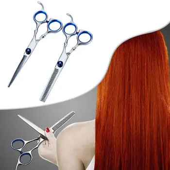 

New Professional Barber Salon Hair Cutting Thinning Hairdressing Scissors 6 Shears inch R5Y2