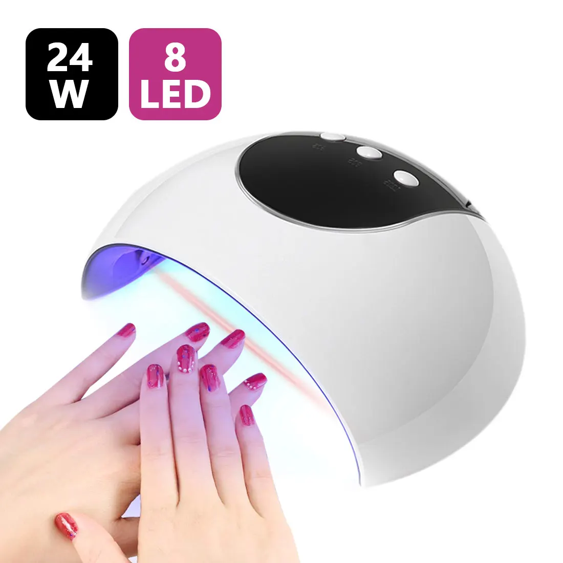 9/24 Вт УФ светодиодная лампа для сушки ногтей Портативный USB кабель для салона/домашний Применение Гель-лак для ногтей сушилка мини-лампа с USB Сушилки маникюр