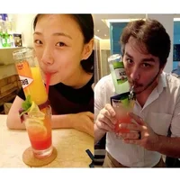 Drinks Bottle Holder Buckle Cocktail Clip Plastic Drink Clips For Schooner Goblet Glasses Margarita Glasses Kitchen Accessories 2