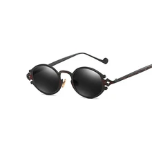 MuseLife, готические, стимпанк, Овальные, резные, солнцезащитные очки для женщин, фирменный дизайн, Ретро стиль, мужские, матовая оправа, солнцезащитные очки, UV400