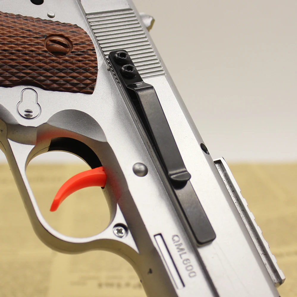 

2019 For Semi-Automatic Handguns Low Profile Slim Concealed Carry Pistol Carrier steel Universal Gun Clip Holster