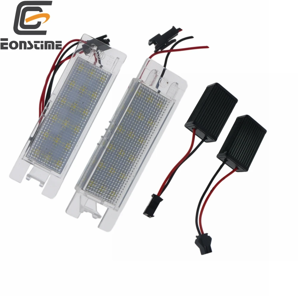 2шт 18LED номерной знак лампа для Opel Adam Astra H J Cascada Corsa C D E Insignia Sports Tourer Meriva A B Tigra TwinTop|lamp