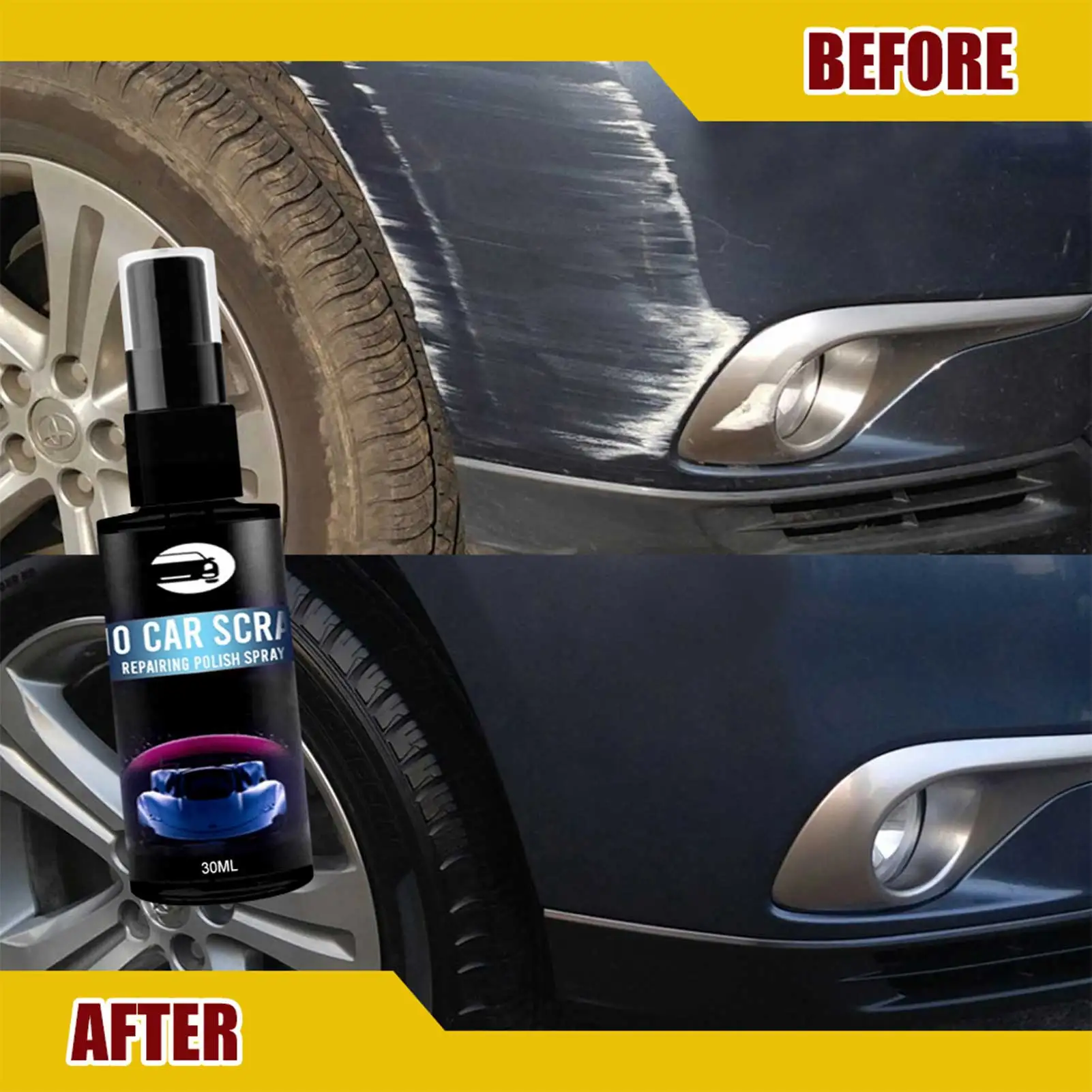 DIY Car Scratch Removal Spray Paint Care Polishing Restoration Scratches Remover Repairing Tool Old Car Deoxidation Agent