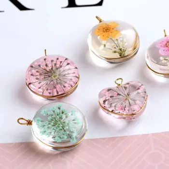 

12Pcs Real Pressed Flowers Anne's Lace Dried Flowers For Resin Jewelry Making