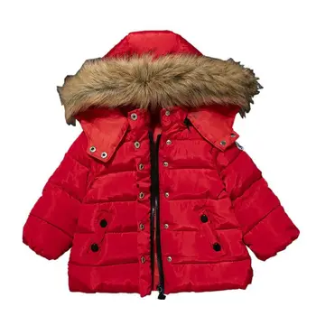 

Children's Clothing Girls Winter New Style Cotton-padded Clothes Children's Young Children Korean-style Thickening Large Fu