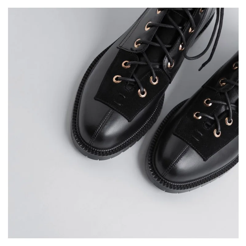 Zorssar/Женские Ботинки martin; короткие ботинки на шнуровке; классические женские Ботинки martin с покрытием из ультратонкого волокна