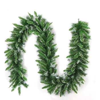 

Christmas Rattan/Meal Hotel Window Door/XMAS Decor/Encrypted Mixed Sticky Snow/Festival Atmosphere Scene Arrangement