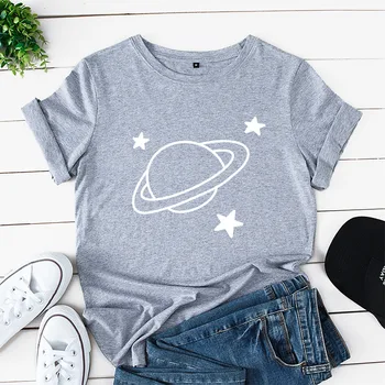 

2019 summer new T-shirt ladies casual comfortable short sleeves