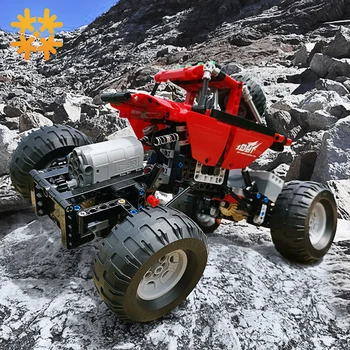 

2.4G RC Off-Road Car Building Blocks model radio remote control car toy technic rc truck off-road truck boys toys for children
