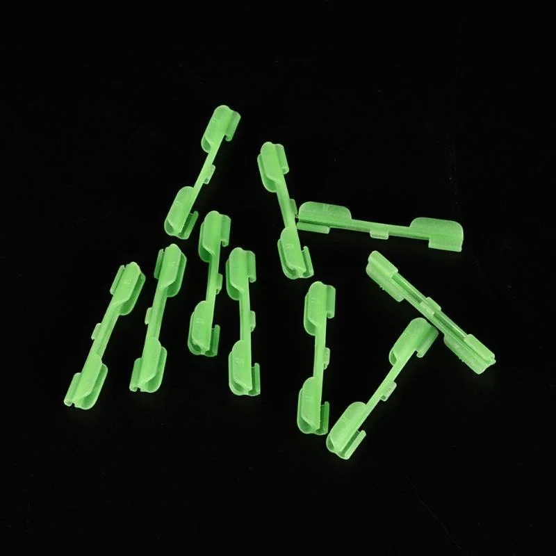 Night Fishing Light Stick Clip ABS Fishing Float Tip Light Holder Luminous Effect Stick Clip Card Holder FLYSAND 10PCS/Bag fishing accessories,fishing tackle,fishing tools,fishing tool
